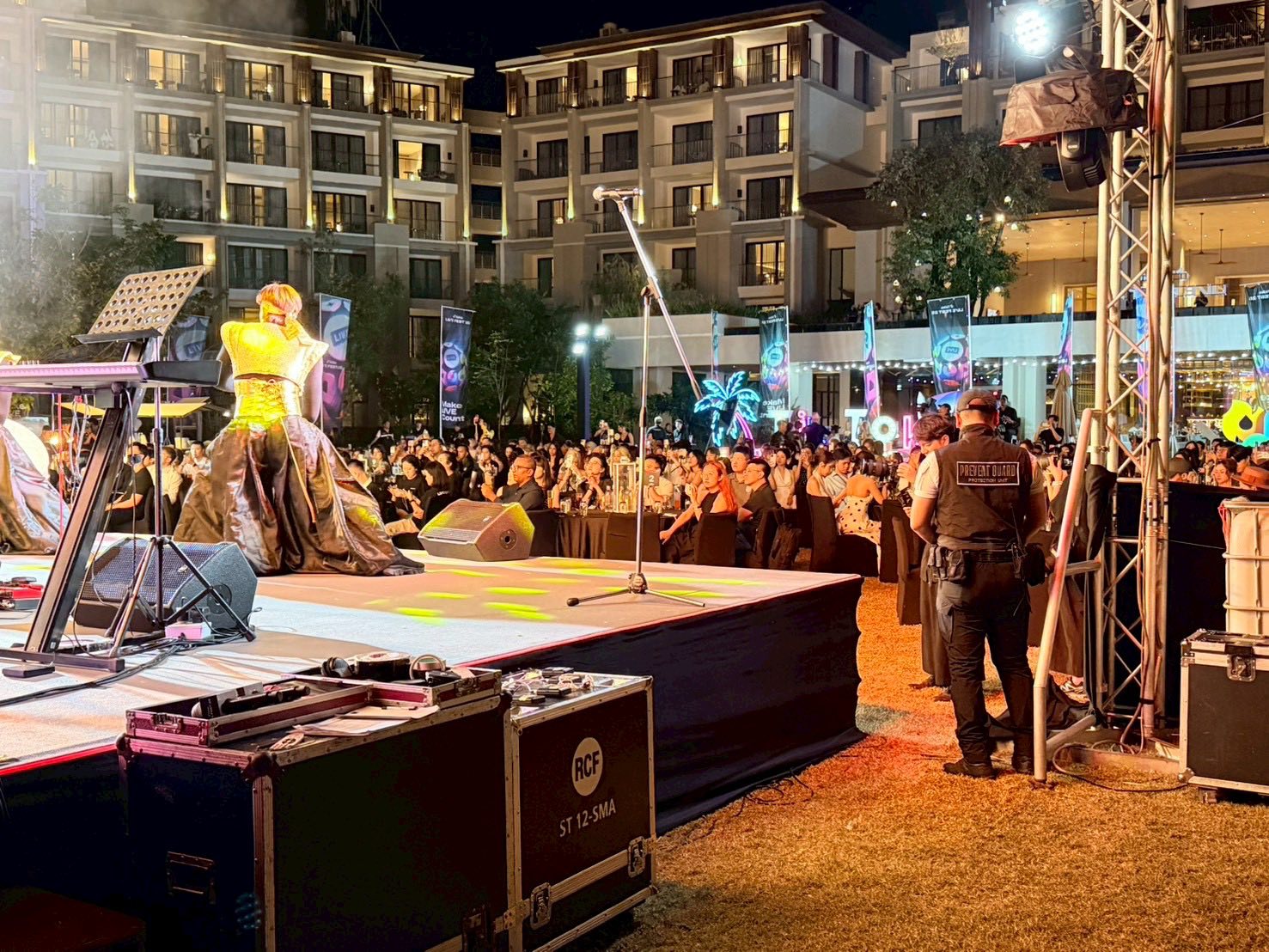 Nighttime Stage Security